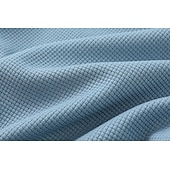 economico Pantaloncini casual-Per uomo Nido d'ape Shorts Pantaloncini Estivi Shorts da Spiaggia Coulisse Elastico in vita Gamba Dritta Semplice Comodità Morbido Lunghezza al ginocchio Quotidiano Spiaggia Moda Chic &amp; Moderno Blu