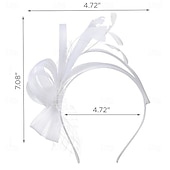 economico Fascinatori &amp; Cappelli-Derby Copricapo affascinante Gentildonna Costume Per donna Mascherata Tè Ascot Festival delle corse di cavalli Adulti Copricapo