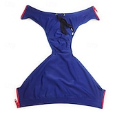 halpa Uimahousut ja laudashortsit-Miesten Uimashortsit Uimahousut Brief-uimahousut Yhtenäinen Kurenauha Sulkea jnk vetoketju Nopea kuivuminen Venyvä Hengittävä Alaosat Lainelautailu Vesiurheilu Uinti Kesä