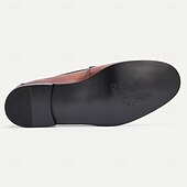 economico Mocassini in pelle premium-mocassini casual da uomo in pelle pregiata, elegante finitura marrone con cinturino, perfetti per eventi diurni e abbigliamento da resort