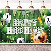 abordables Tapices de vacaciones-Fondo de fotografía de la Copa de Fútbol 2026, pancarta de decoración de fiesta de cumpleaños, pancarta de evento para fanáticos del fútbol y celebraciones