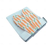 cheap Easter-6pcs Bunny Drawstring Bags, 5.91x7.09inch, Cute Carrot Rabbit Easter Gift Pouches for Party Favors, Candy, Jewelry, Surprise Packaging, Goodie Bags for Wedding, Tailgating, Spring &amp; Summer Events