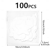  500 adesivi per il giorno dell'indipendenza americana, adesivi per il giorno dell'indipendenza presidenziale, adesivi decorativi per cappelli d'amore