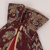 お買い得  衣装-ロココ調 ヴィクトリアン ルネッサンス ケープ ファンシーコスチューム 貴族 王室の衣装 フィット＆フレア 仮装 男性用 ファンタジー ハロウィーン カーニバル 性能 LARP レンフェア 成人 上着 パンツ クローク