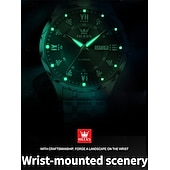 levne Mechanické hodinky-Nové pánské business hodinky značky Olevs s luminiscenčním displejem, kalendářem a týdenním ukazatelem, plně automatickým mechanickým strojkem, tvarem kosočtverce osazeným diamanty, voděodolné, vhodné