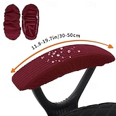 cheap Sofa Cover-Water Resistant Waffle Office Chair Armrest Covers Stretch Elastic Armrest Protector Set for Computer Desk Chair