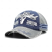 Χαμηλού Κόστους Προμήθειες εκδήλωσης και πάρτι-μαύρο καπέλο φορτηγού Rebel, vintage καπέλο μπέιζμπολ με κεντημένο λογότυπο, ρετρό στυλ δρόμου, ρυθμιζόμενο snapback, mesh back, casual unisex καπέλο μπαμπά