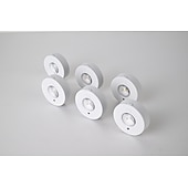 olcso Puck Lights-3 db újratölthető LED szekrényvilágítás, mágneses, vezeték nélküli RGB korongvilágítás távirányítóval, gardrób, borszekrény, szekrény alatti világítás, kábelezést nem igényel, USB-n újratölthető