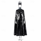abordables Disfraces de mujer-La nieve y los siete amigos La reina malvada Vestidos Disfraz de cosplay de película Disfraz de carnaval Vestirse for Mujer Adulto Víspera de Todos los Santos Carnaval Semana del Libro Fiesta