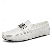 baratos Mocassins casuais-Mocassins masculinos verdes em couro sintético, elegantes e versáteis para ocasiões casuais e eventos de verão.