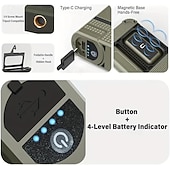 billiga Campingljus &amp;amp; lyktor-LED-campinglampor, uppladdningsbar magnetlampa, 230° rotation, vikbar, vattentät, soldriven utomhuscampinglampa för vandringstält, överlevnad, nattfiske, promenadarbete