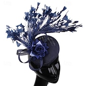 cheap Fascinators &amp; Hats-Derby Headpiece Fascinator Hat Fascinator Gentlewoman Floral Fancy Dress Women's Masquerade Tea Party Ascot Horse Racing Festival Adults' Headpiece All Seasons