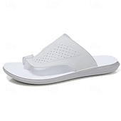baratos Sandálias casuais-Sandálias masculinas confortáveis, leves e respiráveis, ideais para uso casual na praia e na piscina.