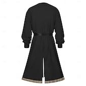 economico Outfit-Set Retrò Vintage Medievale Rinascimento Cintura in Vita Polsino Tunica con accessori Lunghe Vichingo Ranger Costume Per uomo Fantasia Halloween Carnevale Fiera Rinascimentale LARP Festa a tema retrò