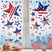  2 Bögen Aufkleber für die Dekoration von Fenstern, Türen und Schaufenstern in Einkaufszentren – elektrostatische Fensteraufkleber