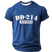  2026 250 de ani Camisa T-Shirt Veteran Patriot Grafic cu Gât Rotund cu Mâneci Scurte