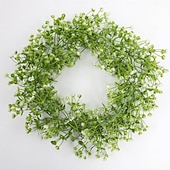 economico Piante e Verde Artificiale-Confezione da 2 fiori artificiali di gypsophila, finti fiori di plastica da appendere, da 5,7 piedi, per arco nuziale, decorazioni per la casa &amp;copertura del tubo del condizionatore d'aria
