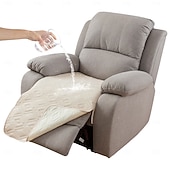 abordables Housse de fauteuil inclinable-Housse de fauteuil inclinable 100 % imperméable, housse antidérapante pour fauteuil inclinable, housse de protection pour canapé et fauteuil inclinable pour chiens et animaux de compagnie.