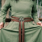 cheap Accessories and More-Medieval Renaissance Fancy Costume Accessories Elf Fairy Elven Fancy Dress Women's Fantasy Halloween Carnival Performance LARP Ren Faire Adults' Belt