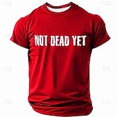  Per uomo Gergo divertente Maglietta Manica Corta maglietta Stampa 3D Girocollo Camicia Moda Quotidiano Quotidiano Streetwear Blu Blu chiaro Nero Estate Primavera Abbigliamento S M L XL XXL XXXL