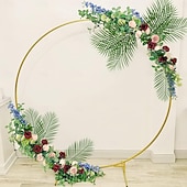 お買い得  人工植物と緑-人工ヤシの葉 14/42 個、20.4 インチの屋外用フェイクヤシの葉、グリーン、トロピカルスタイル、家の装飾、結婚式、誕生日パーティーに最適。