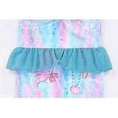 baratos Fantasias para meninas-sereia Princesa sereia Vestidos Fantasia de festa temática Fantasias for Para Meninas Crianças Carnaval Baile de Máscaras Festa Feriado