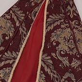 お買い得  衣装-ロココ調 ヴィクトリアン ルネッサンス ケープ ファンシーコスチューム 貴族 王室の衣装 フィット＆フレア 仮装 男性用 ファンタジー ハロウィーン カーニバル 性能 LARP レンフェア 成人 上着 パンツ クローク