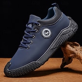 abordables Zapatos Informales con Cordones-Zapatillas casuales color canela para hombre, elegantes y cómodas para el uso diario y las aventuras al aire libre.