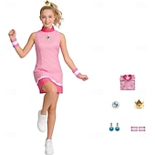  Księżniczka Sukienka Kostium na imprezę tematyczną Gra wideo Cosplay for Dla obu płci Doroślu Dla dzieci Halloween Karnawał Impreza Sporty na świeżym powietrzu Bal maskowy