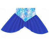  sereia Princesa sereia Vestidos Fantasia de festa temática Fantasias for Para Meninas Crianças Carnaval Baile de Máscaras Festa Feriado