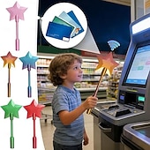 baratos Peças de reposição-Varinha mágica impressa em 3D para pagamento por aproximação, porta-cartões de crédito sem contato, ideal para diversos cenários de uso.