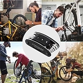 abordables Outillage à main-Kit d'outils de réparation portable 16 en 1 pour vélos, motos et motos : clé hexagonale, tournevis pour pneus et outils de réparation pour écrous et pneus.