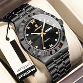 abordables Relojes de Cuarzo-872 nuevo reloj clásico de negocios de acero inoxidable ultrafino para hombre, reloj de pulsera de cuarzo luminoso resistente al agua