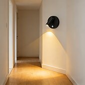 billige Puck lys-Trådløs LED-spotlight med berøringssensor, LED-vegglampe med USB-ladbar funksjon for belysning på soverommet i korridoren og galleriet.