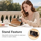 cheap 2026 Samsung Galaxy S26 Series-Phone Case For Samsung Galaxy S26 S26 Plus S26 Ultra Wallet Case Flip Cover Zipper with Wrist Strap Kickstand Retro TPU PU Leather