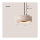 halpa Rumpu- ja kartiosuunnittelu-20 cm Lyhtymalli Geometriset kuviot Riipus valot Kivi Tateellinen tyyli Vintage-tyyli Klassinen tyyli Vintage Kantri 110-120V 220-240V