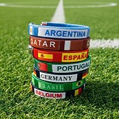 billige Tilbehør&amp;Hat-Verdensfotballkamp 2026 Mer Tilbehør Fotball Dagligdagstøy Patriotisk Barne Voksne Unisex Avslappet Kamp Fotballarrangement Kle deg opp