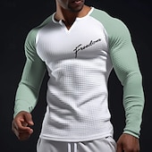 baratos Camisetas Patrióticas 250-4 de Julho de 2026 250º Dia Memorial Camiseta Masculina Designer Imprimida em 3D de Manga Longa Casual Dia a Dia