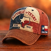 economico Cappellino da baseball da uomo-Per uomo Cappellino da Baseball Cappello da Sole Cappello da Camionista Blu Nero Cotone Regolabile Moda Streetwear Casual Quotidiano All'aperto Vacanza Aquila Protezione Solare Protezione solare