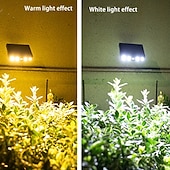halpa Ulkotilojen seinävalaisimet-2 kpl ulkokäyttöön tarkoitettuja aurinkokennolla toimivia liiketunnistimella toimivia seinävalaisimia, IP65-vedenpitäviä, turvatyylisiä LED-lamppuja, joissa on 3 valaistustilaa puutarhaan, terassille,