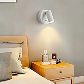 billige Puck lys-Trådløs LED-spotlight med berøringssensor, LED-vegglampe med USB-ladbar funksjon for belysning på soverommet i korridoren og galleriet.