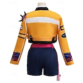  Ispirato agli idoli coreani Stella pop Costume Cosplay Parrucche cosplay Costume Cosplay for Ragazze Bambini Natale Halloween Giornata universale dell'infanzia Con il fumetto Vestiti per eventi