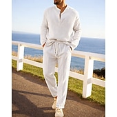 Недорогие спортивные костюмы-Муж. Спортивный костюм Спортивные костюмы Кулиска 2 предм Однотонный Футболка и брюки для бега Комплект спортивной одежды Лето Весна Темно-серый Черный Тренировка в тренажерном зале Бег Фитнес