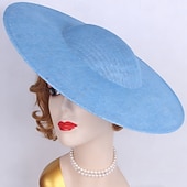 billige Fascinatorer-fascinators Linfrø Bryllup Bursdag Elegant Årgang søt stil Med Tyll Hodeplagg Hodeplagg