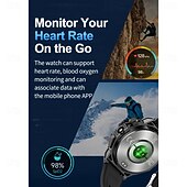 economico Smartwatch-Smartwatch AMOLED da 1,43" per uomo e donna, chiamate Bluetooth, batteria da 700 mAh, impermeabile fino a 3 ATM, orologio fitness.