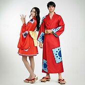  Óceáni kalandor Szalmakalapos kalóz Anime Felszerelések Álarcosbál Japán hagyományos kimonó Cosplay öltönyök Mindszentek napja Anime Expo Jelmez Kompatibilitás Női Felnőttek