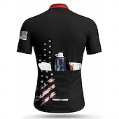  250 aniversario de Estados Unidos Día de la Independencia día de la independencia americana Hombre Maillot de Ciclismo Bandera estadounidense de los Estados Unidos Manga Corta Bicicleta Maillot