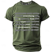  Herr Rolig Slang T-shirt Kortärmad T-shirt 3D-tryck Rund hals Skjorta Mode Dagligen Dagligen Gata Blå Svart Rubinrött Sommar Vår Kläder S M L XL XXL XXXL