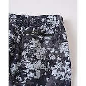 お買い得  ランニングショーツ-男性用 ランニングショーツ アスレチックショーツ ジムショーツ ドローストリング ポケット 2 イン 1 コンプレッションライナー付き ショートパンツ カジュアル 日常 アウトドア 夏 春 速乾性 ライトウェイト 吸汗性 ジムトレーニング 屋外 アスレチック レギュラー スポーツウェア アクティブウェア ブルー ブラック カモフラージュ