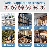 cheap Indoor Insect Control-2 Pack Portable Smart Sonic Insect Repeller, Mosquito Repeller, And Mouse Repeller, Utilizing Variable Frequency Sonic Technology For Insect And Pest Control